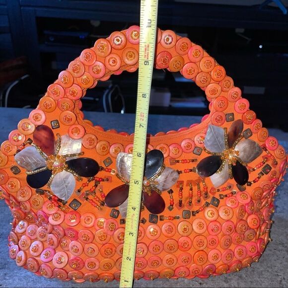 POMME d'orenge orange mini shell bag - Picture 10 of 15